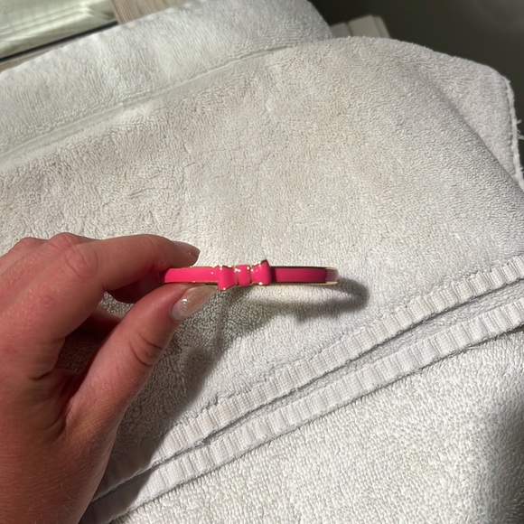 Kate spade Gold and Pink Bow Bracelet - Picture 2 of 2